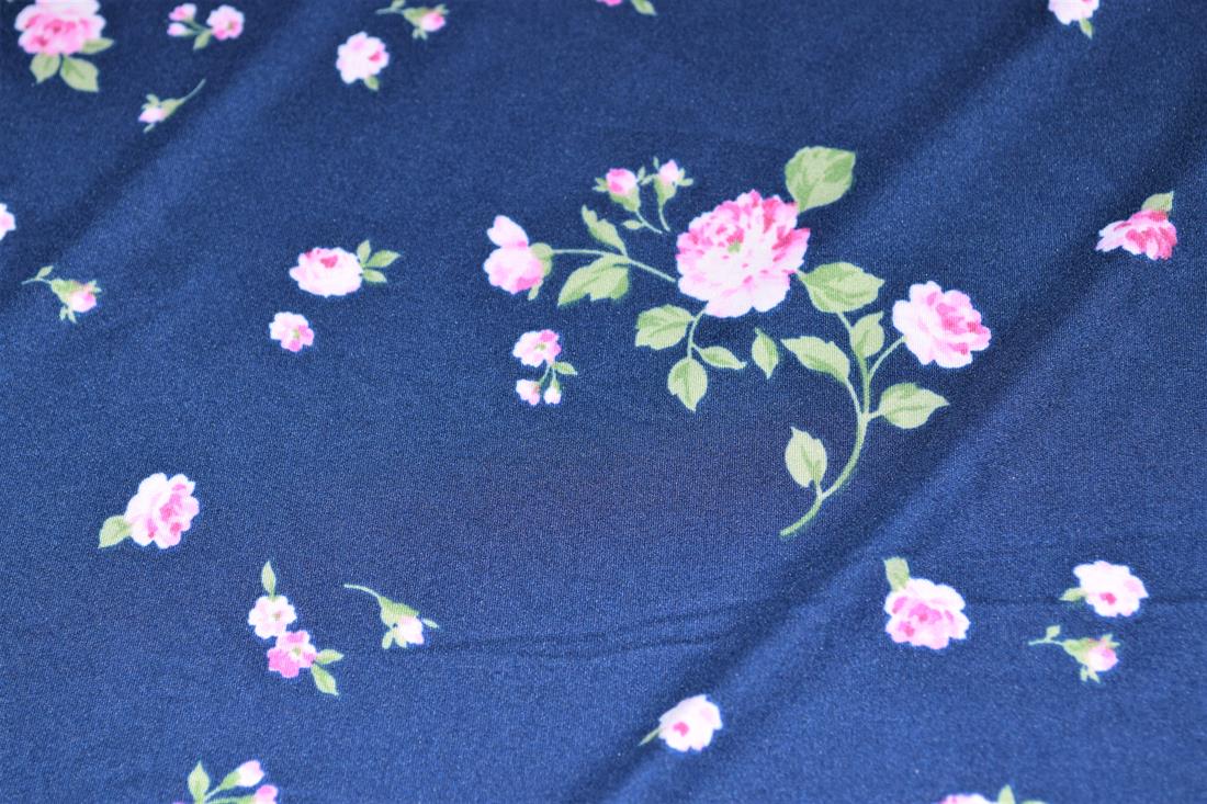 Navy Brushed Jersey