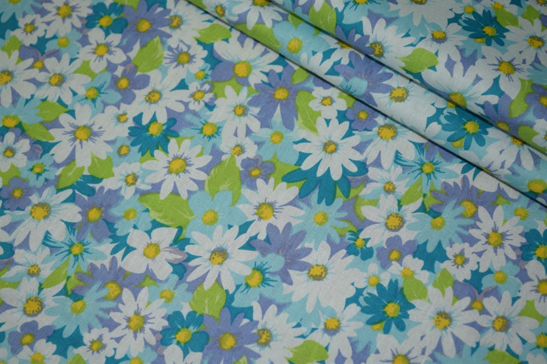 Blue Cotton Daisy