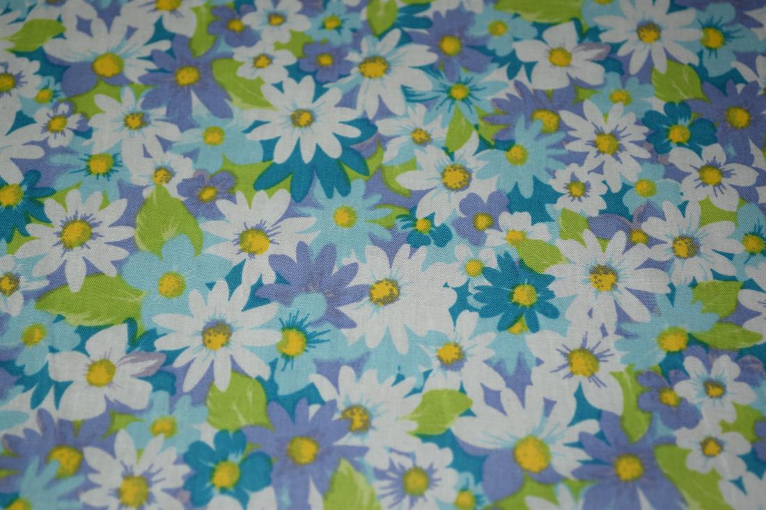 Blue Cotton Daisy