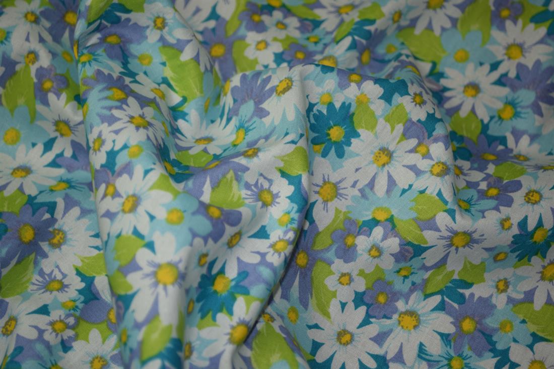 Blue Cotton Daisy