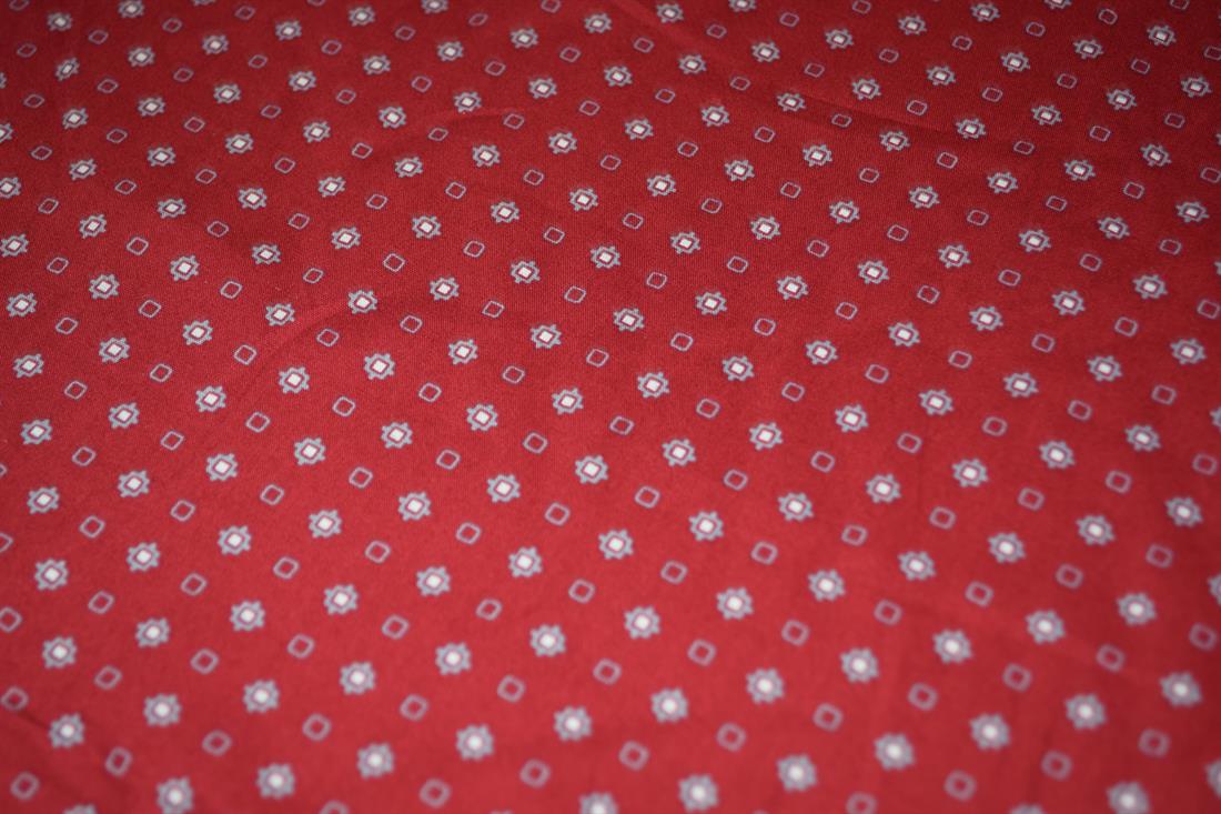 Red Cotton Print
