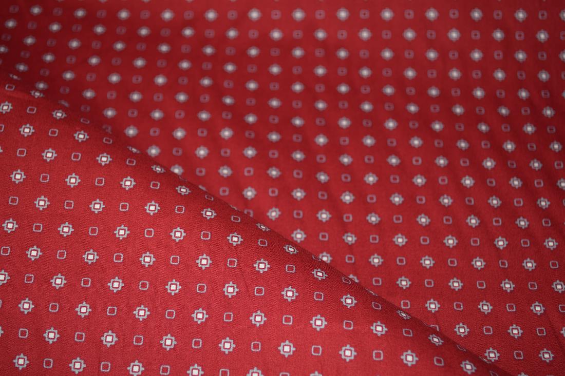 Red Cotton Print