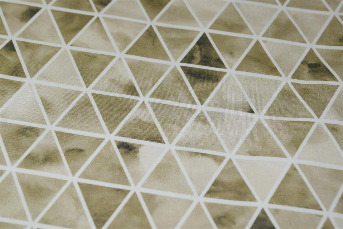 Beige Printed Cotton Fabrics