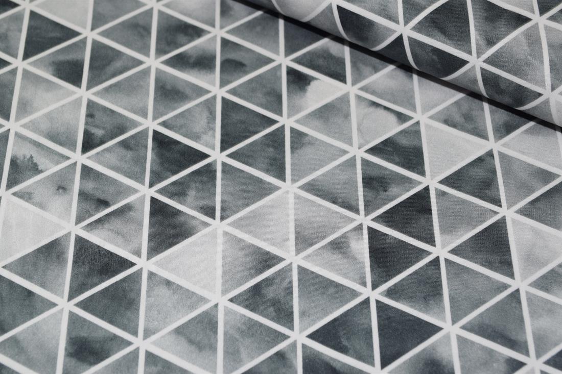 Grey Printed Cotton Fabrics
