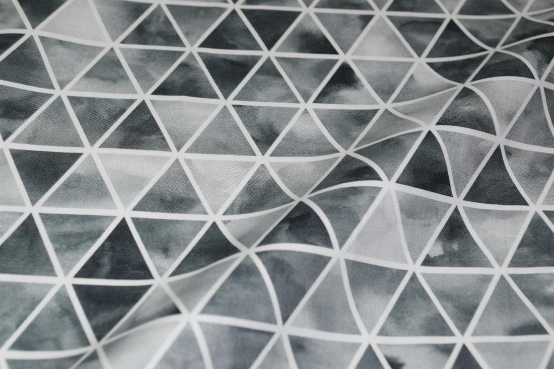 Grey Printed Cotton Fabrics