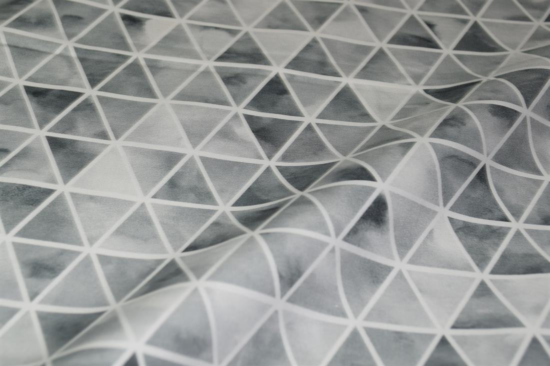 Light Grey Printed Cotton Fabrics