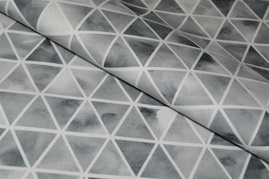 Light Grey Printed Cotton Fabrics