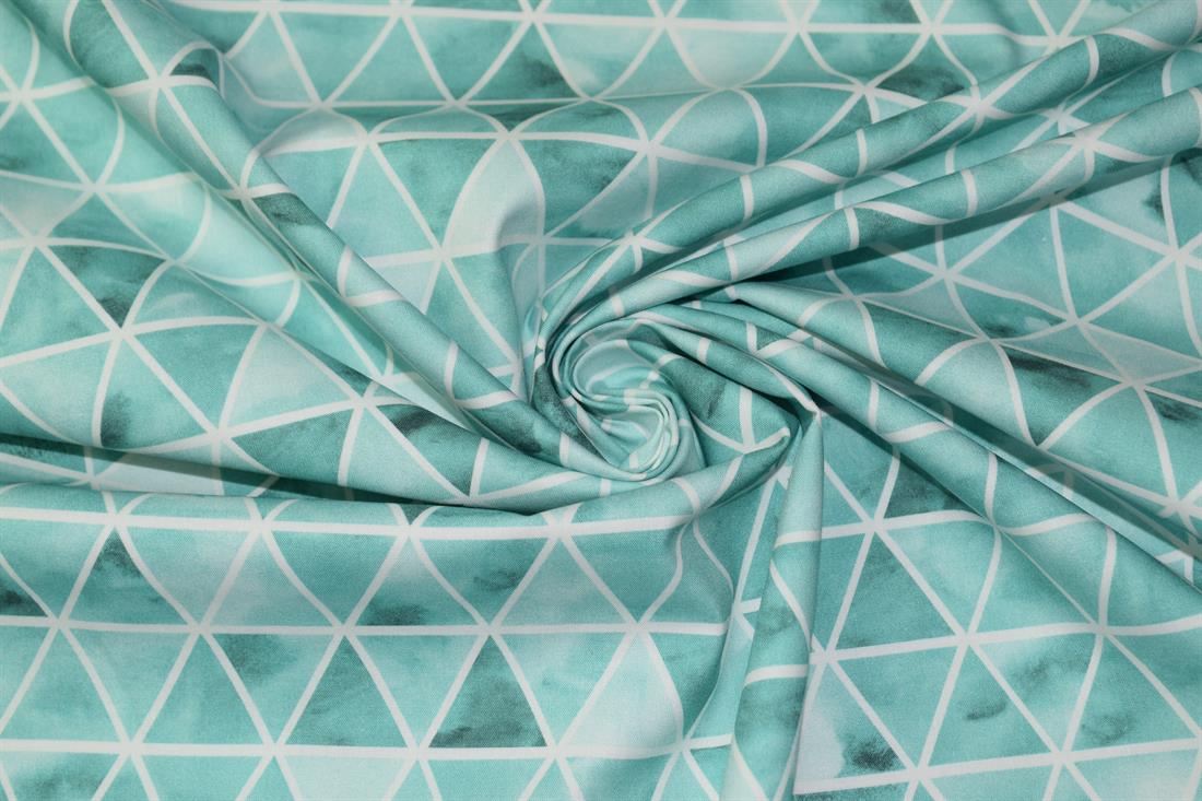 Mint Printed Cotton Fabrics