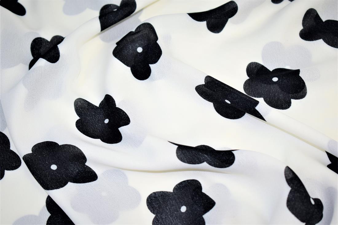 COL 3 Chiffon Floral Print