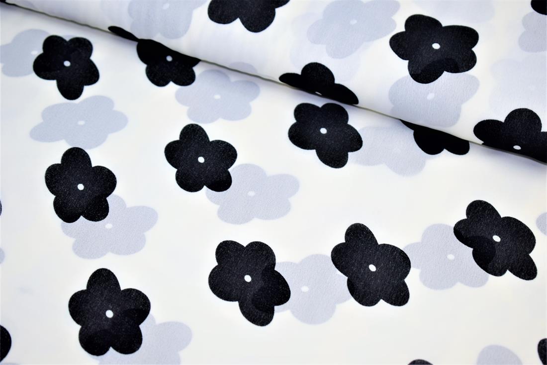 COL 3 Chiffon Floral Print