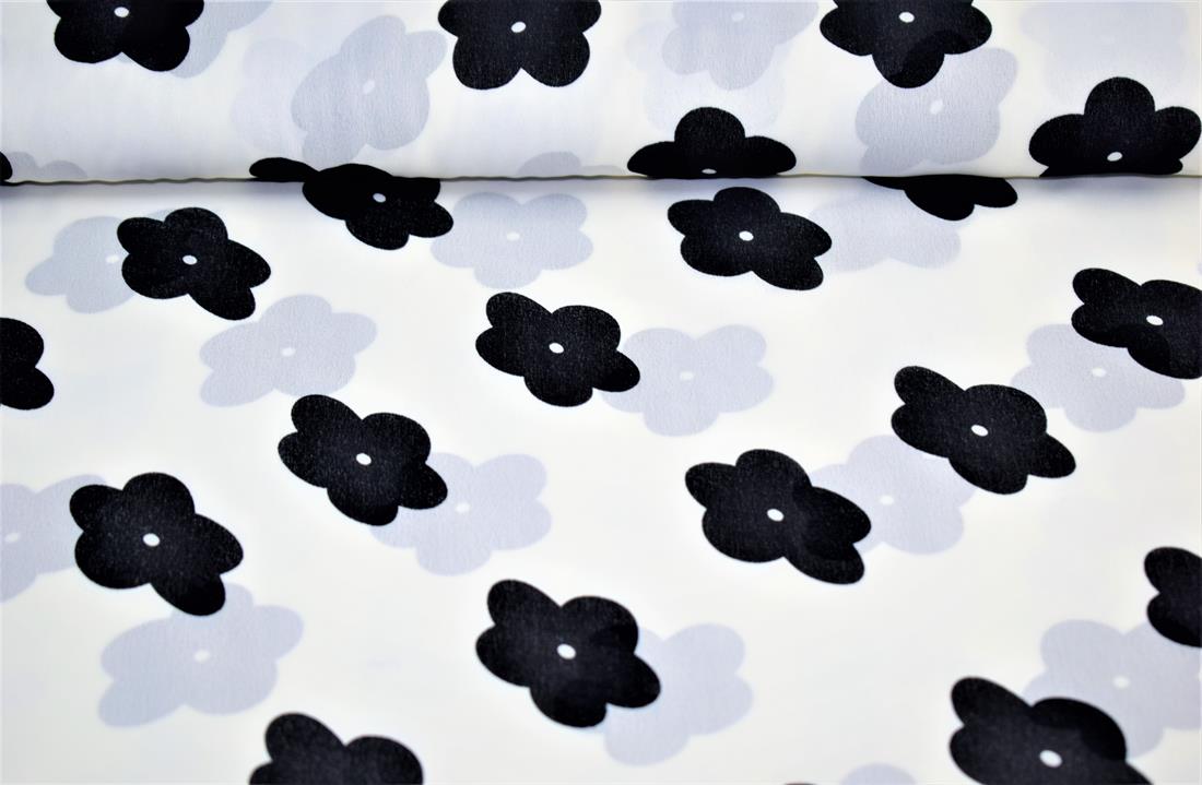 COL 3 Chiffon Floral Print
