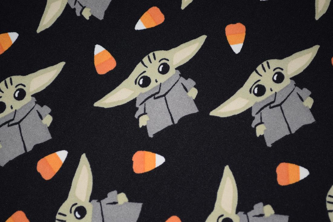Black Brushed Jersey Fabric