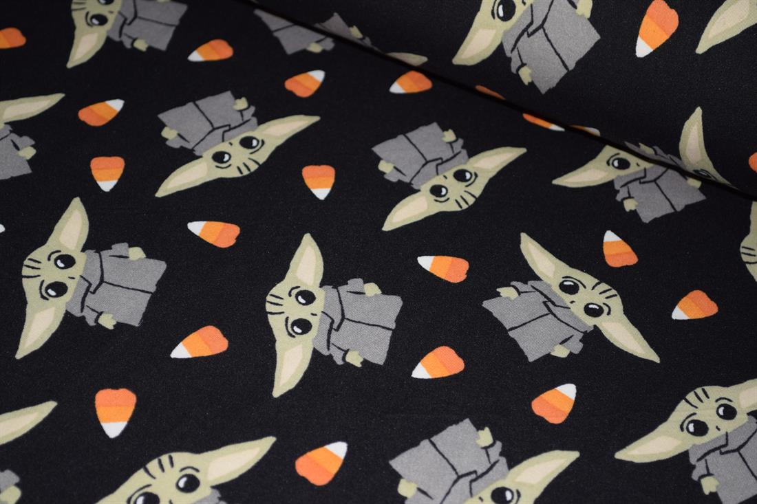 Black Brushed Jersey Fabric