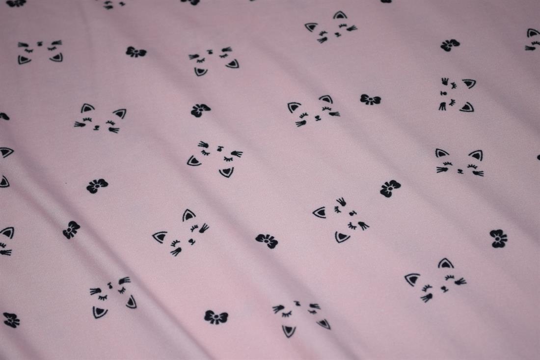 Pink Brushed Jersey