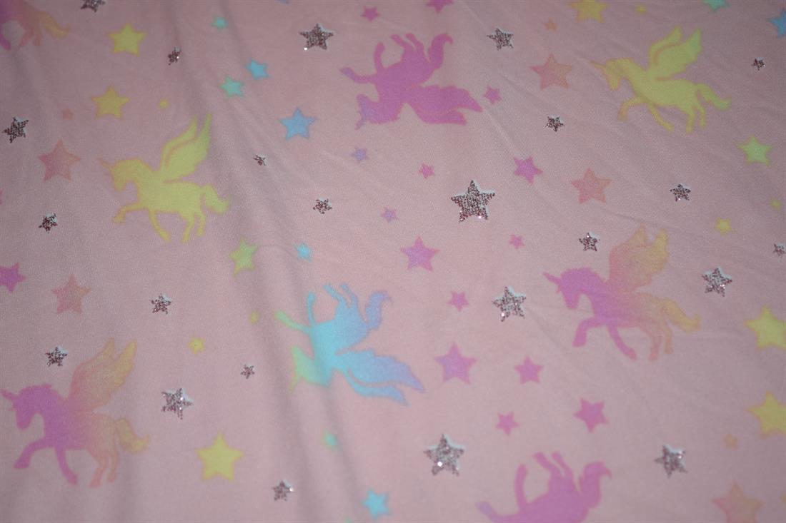 Pink Unicorn (Brushed Jersey)