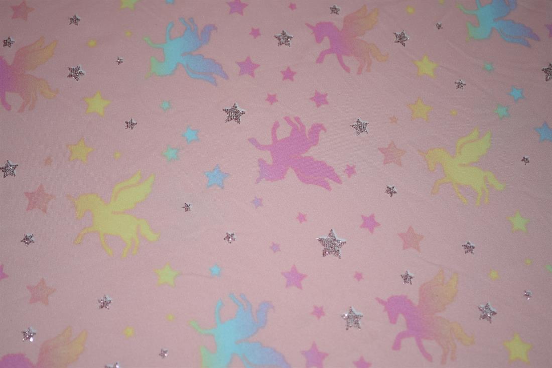 Pink Unicorn (Brushed Jersey)