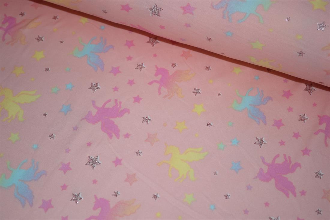 Pink Unicorn (Brushed Jersey)