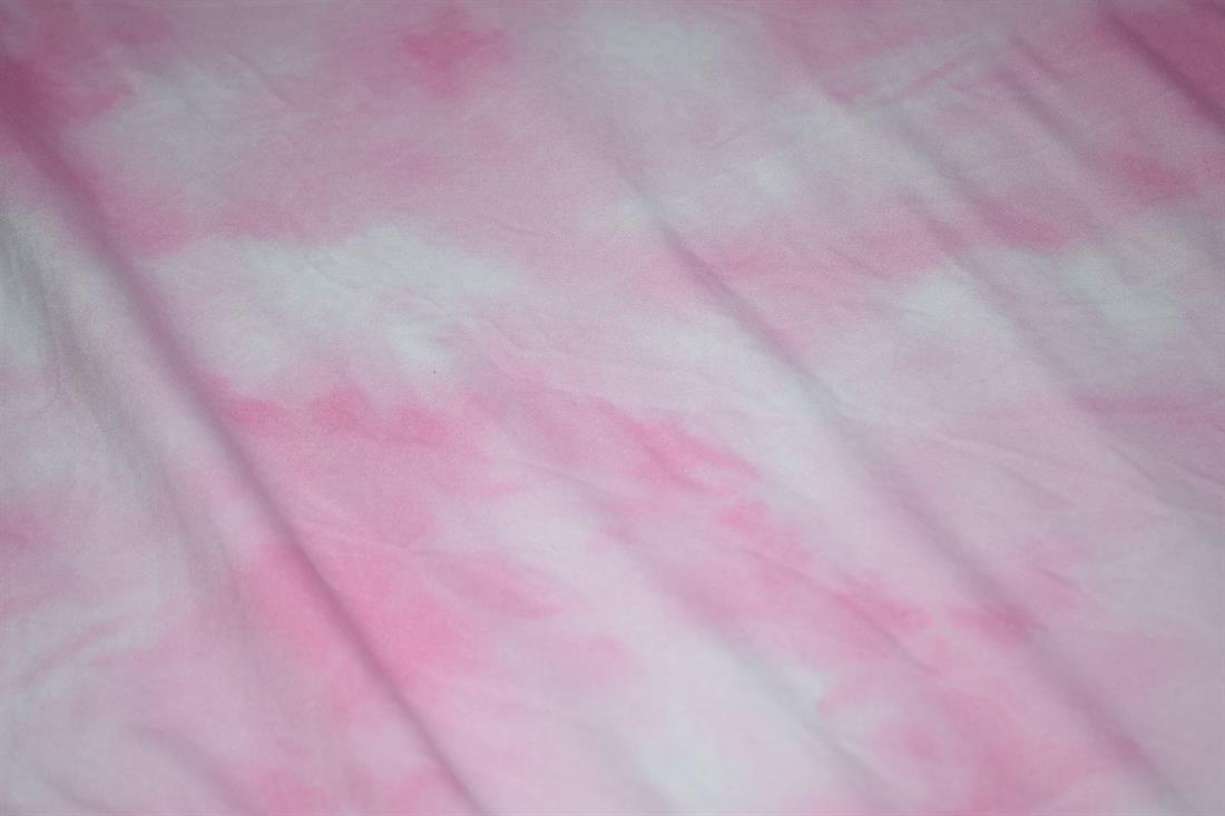 Pink & White Brushed Jersey