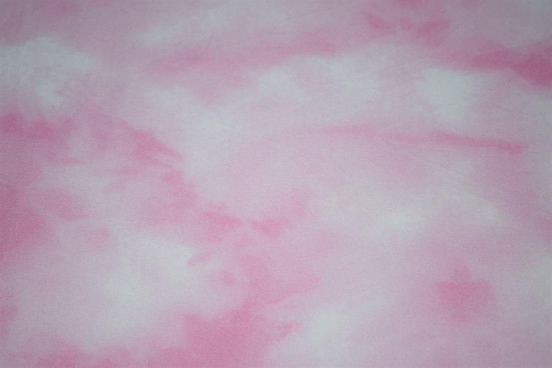 Pink & White Brushed Jersey