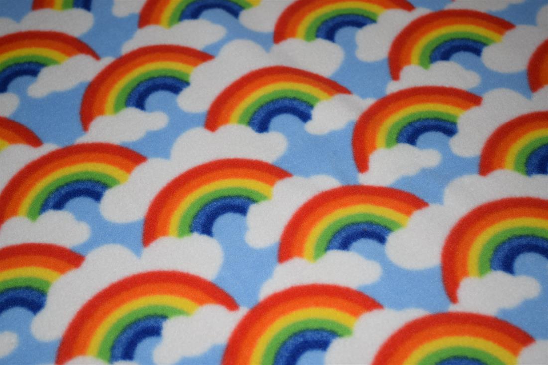 Sky Blue Rainbow (Fleece)