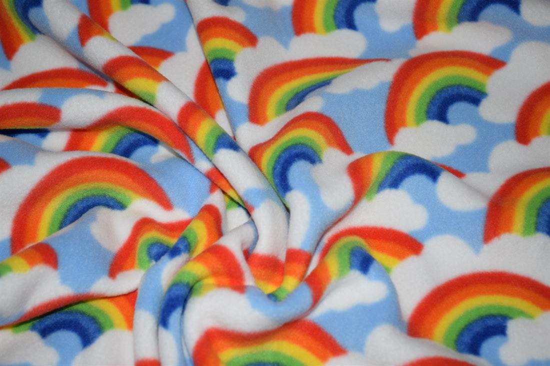 Sky Blue Rainbow (Fleece)