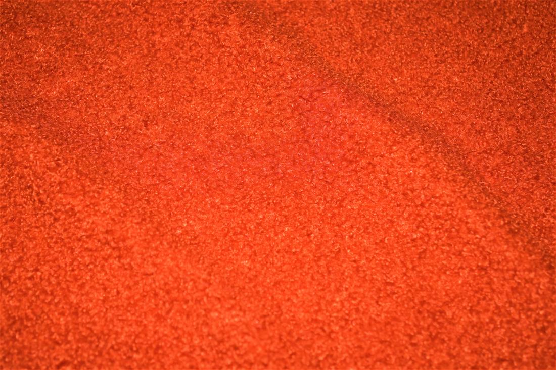 Red Premium Quality Supersoft Sherpa Single Side Fleece Fabric