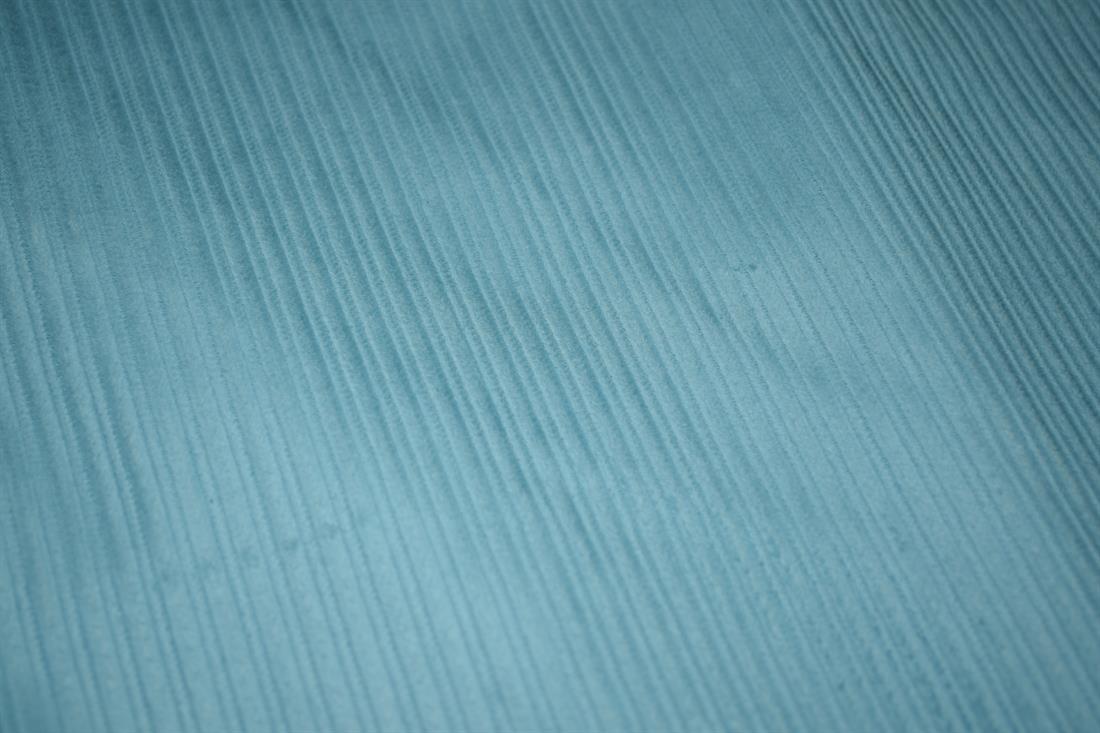 Light Turquoise Cotton Corduroy