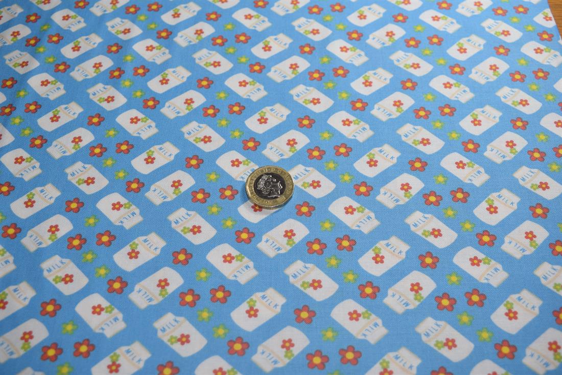 COL 1 Cotton Blue Farmyard Range