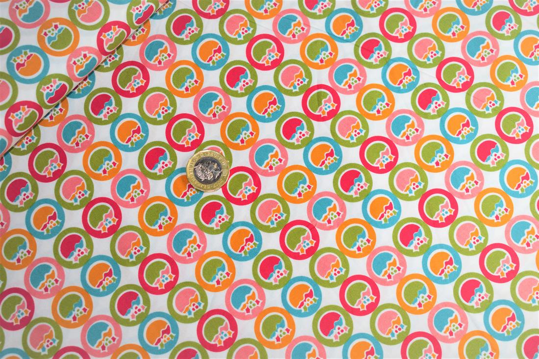 Pink Printed Cotton Fabrics