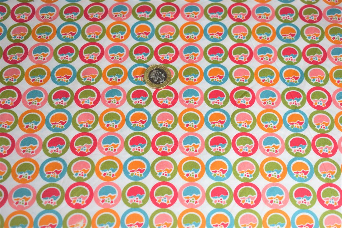 Pink Printed Cotton Fabrics