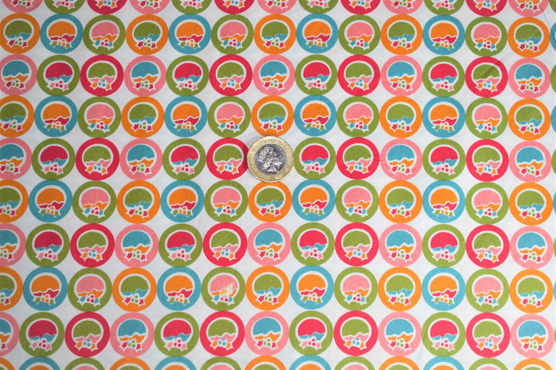 Pink Printed Cotton Fabrics