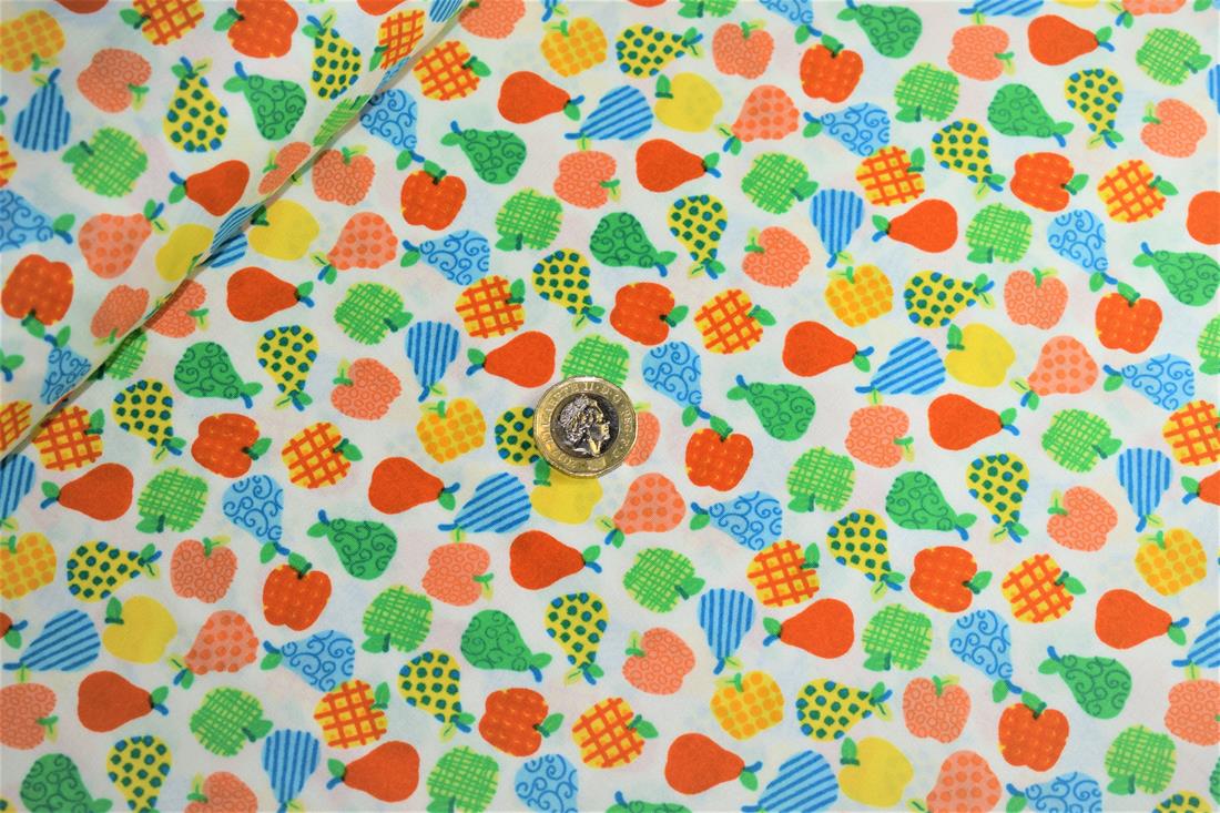 Orange Cotton Fabric for Headbands