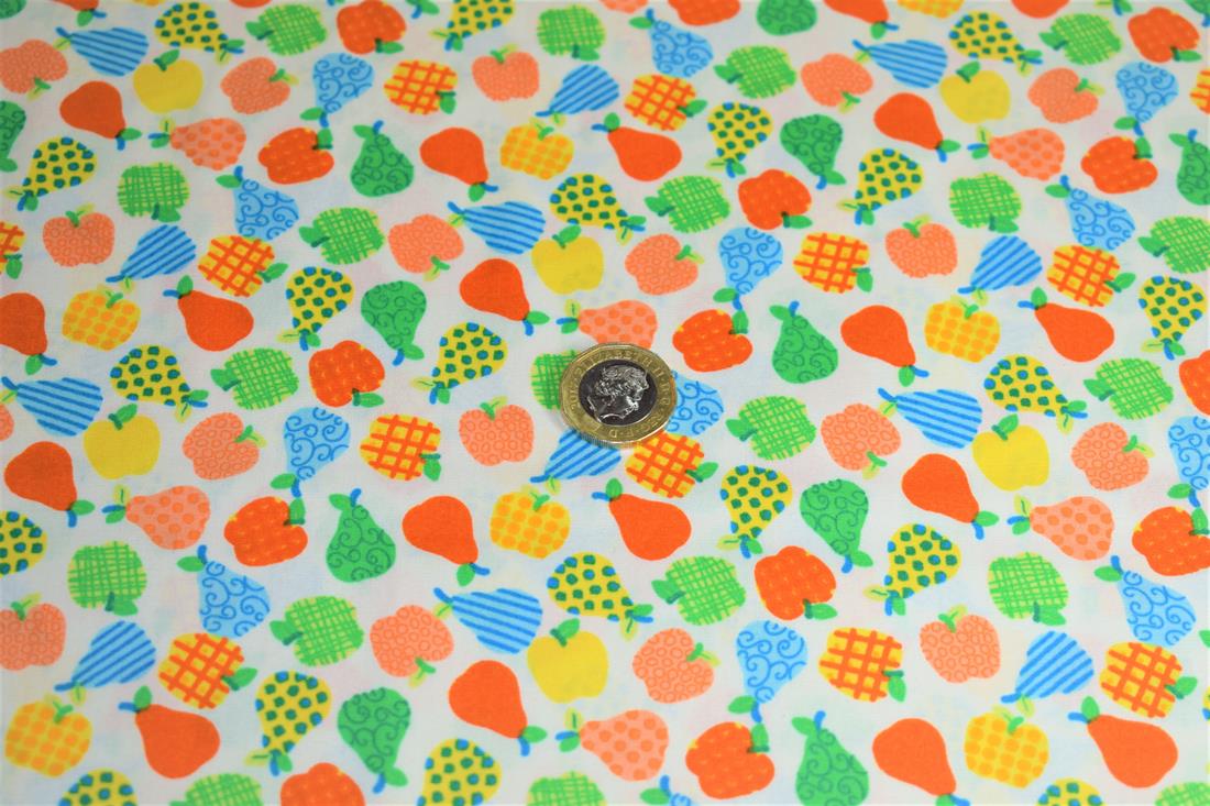 Orange Cotton Fabric for Headbands