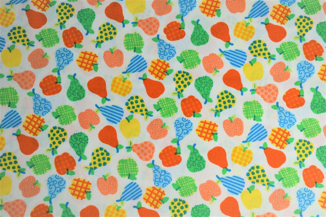 Orange Cotton Fabric for Headbands