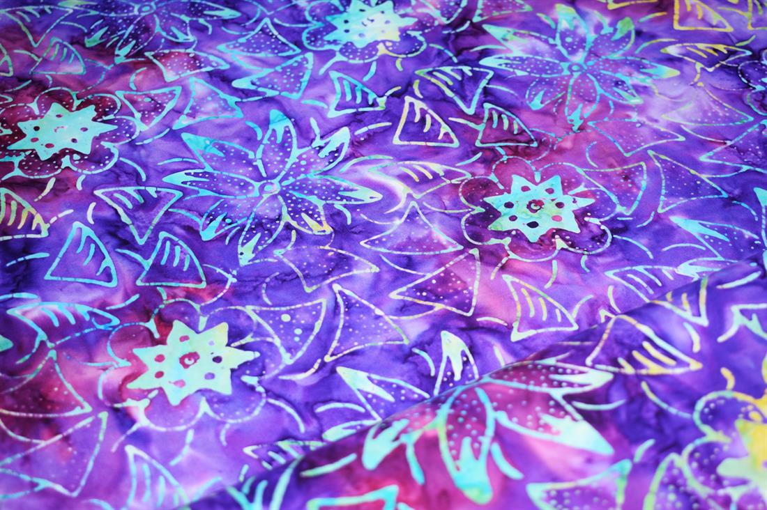 COL 4 Cotton Hand Printed Indonesian Bali