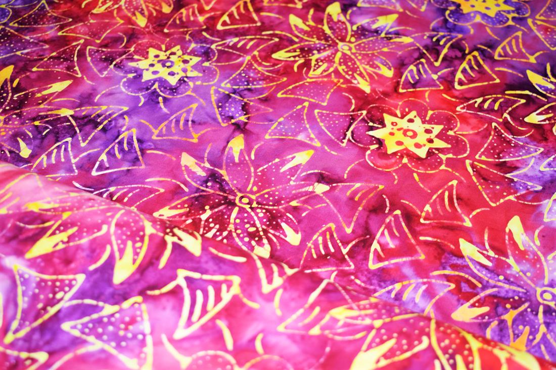 COL 5 Cotton Hand Printed Indonesian Bali