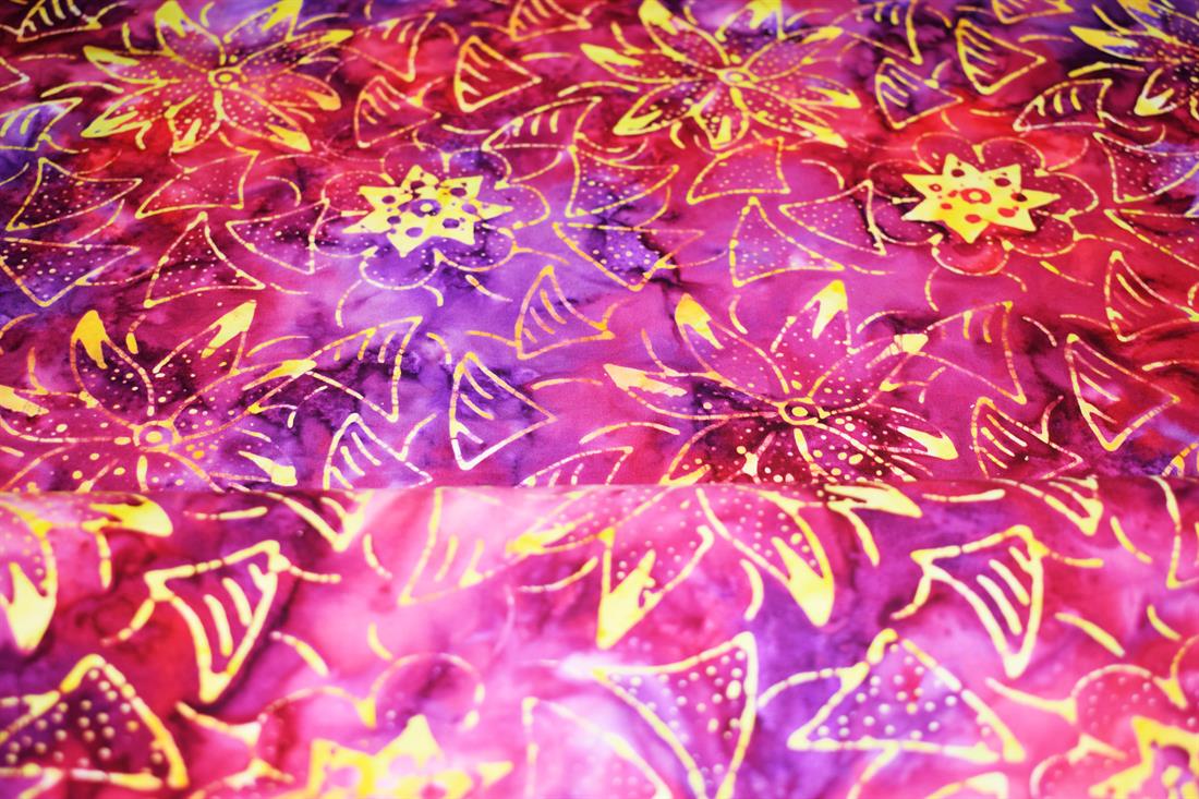 COL 5 Cotton Hand Printed Indonesian Bali