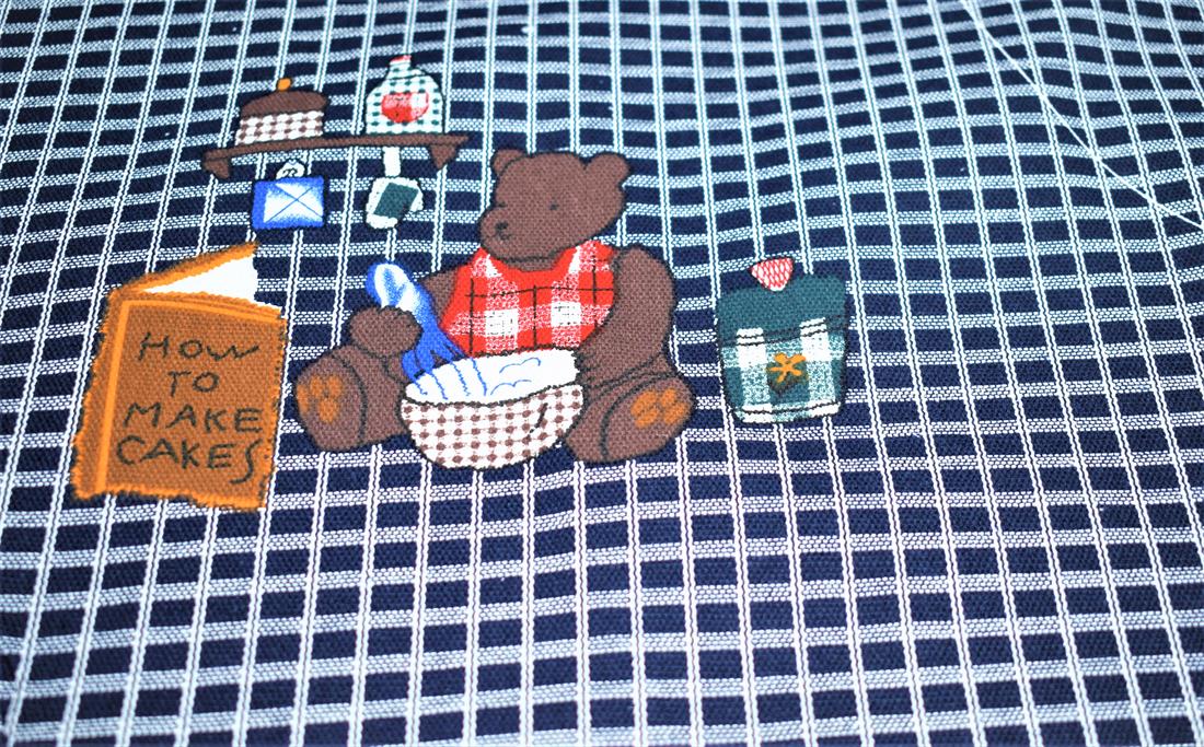 Blue Cotton Canvas Fabric