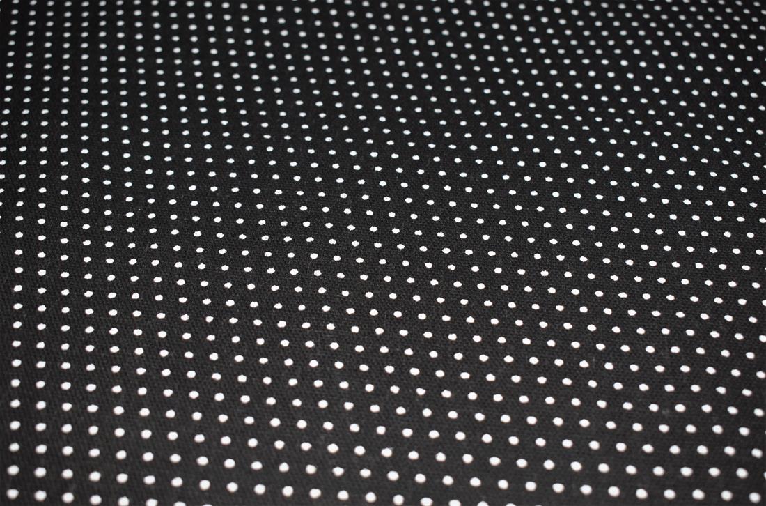 Black Canvas Fabric