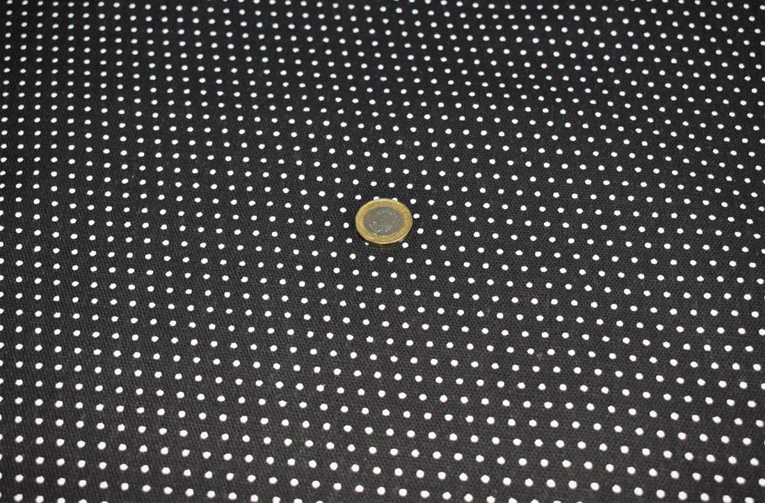 Black Canvas Fabric