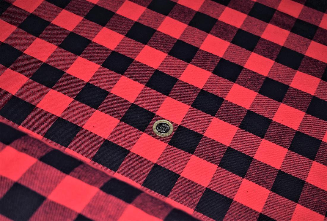RED & Black Ryan Tartan Winceyette -Flannel