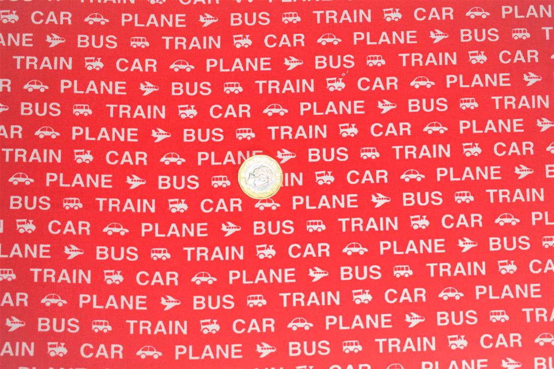 Red Printed Cotton Fabrics
