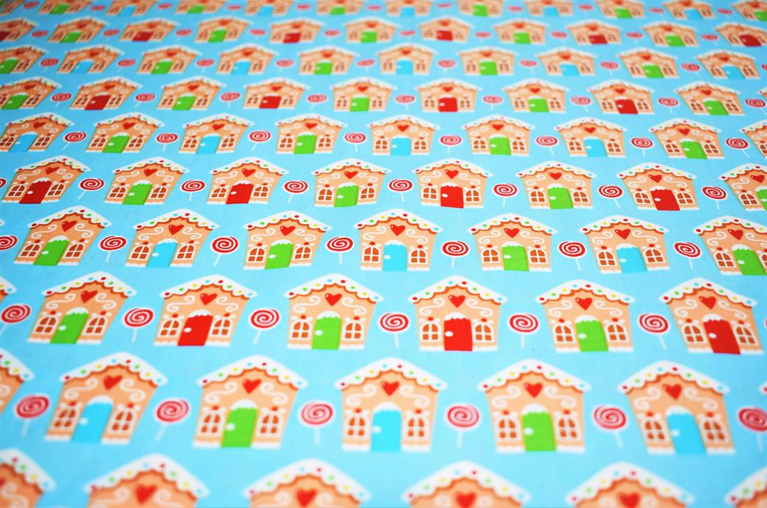 Blue Cotton Christmas Treats