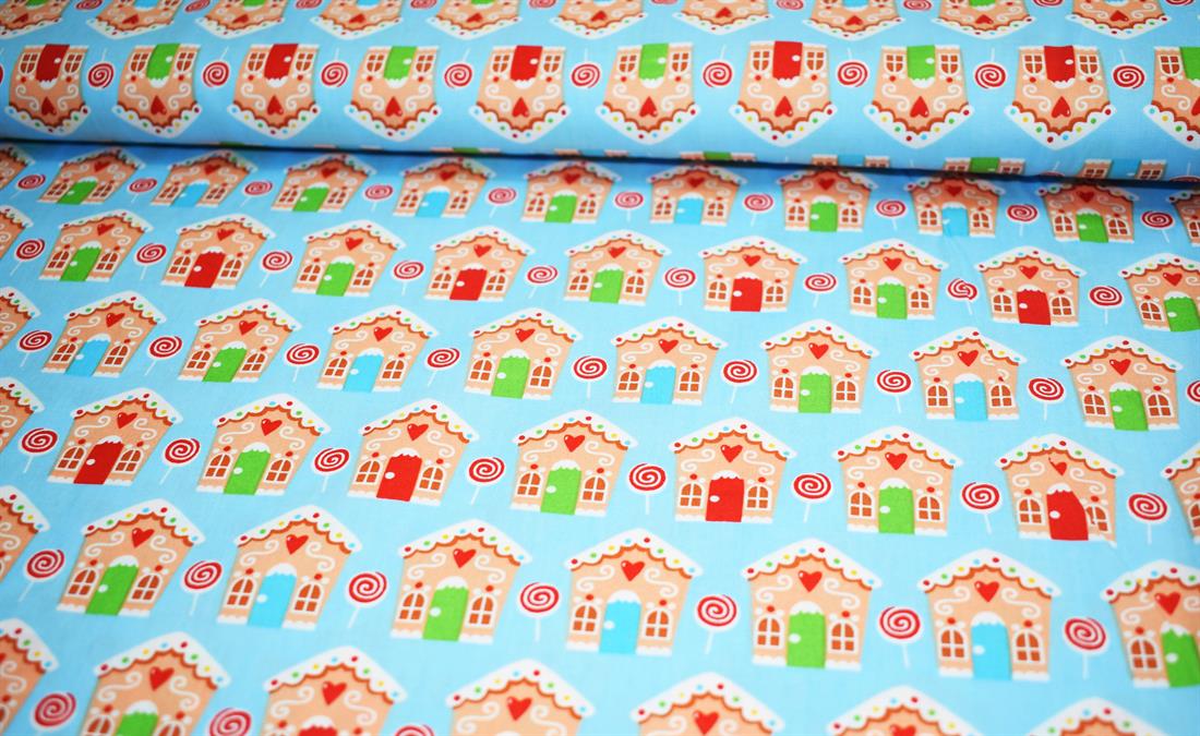 Blue Cotton Christmas Treats