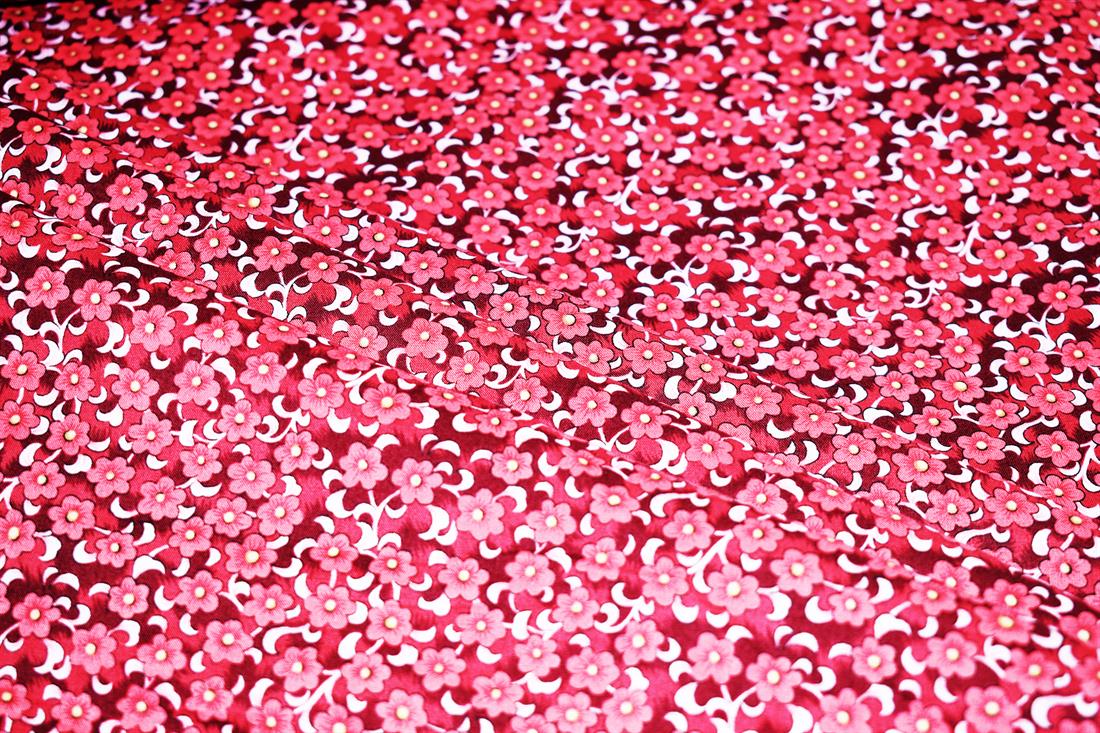 Red Cotton Lawn