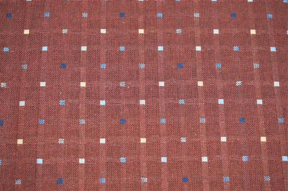 Brown Printed Cotton Fabrics