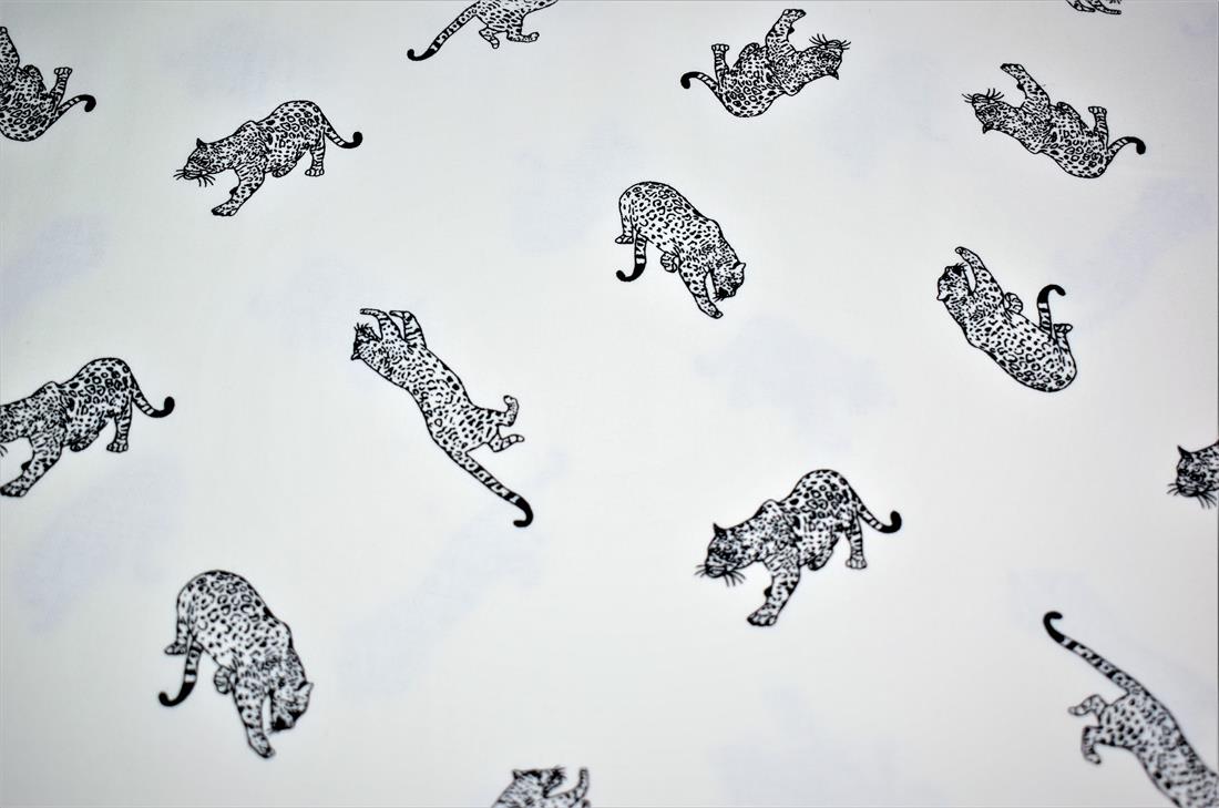 White Cotton White-Cheetah