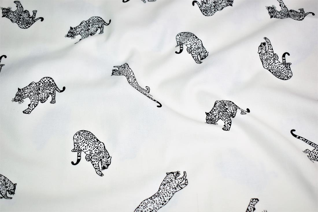 White Cotton White-Cheetah