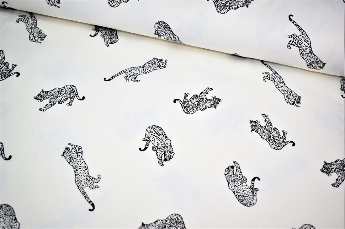 White Cotton White-Cheetah
