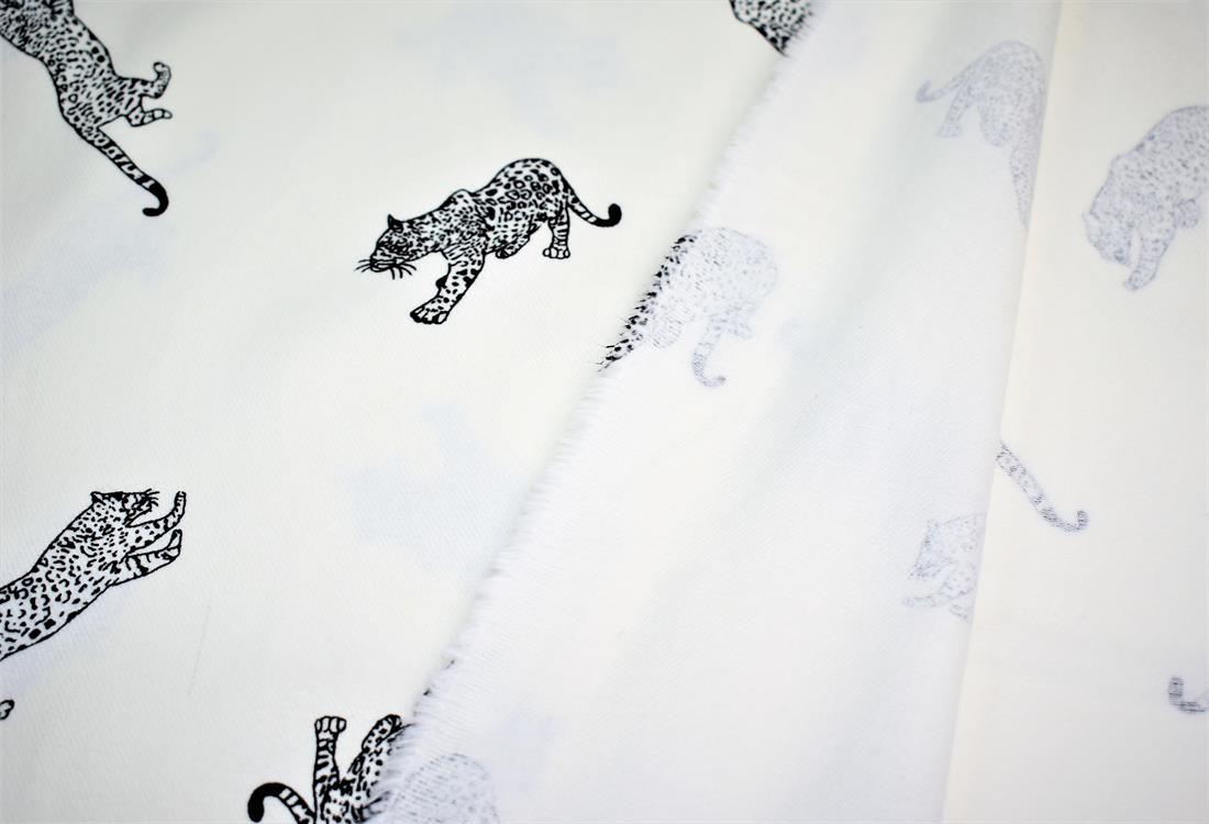 White Cotton White-Cheetah